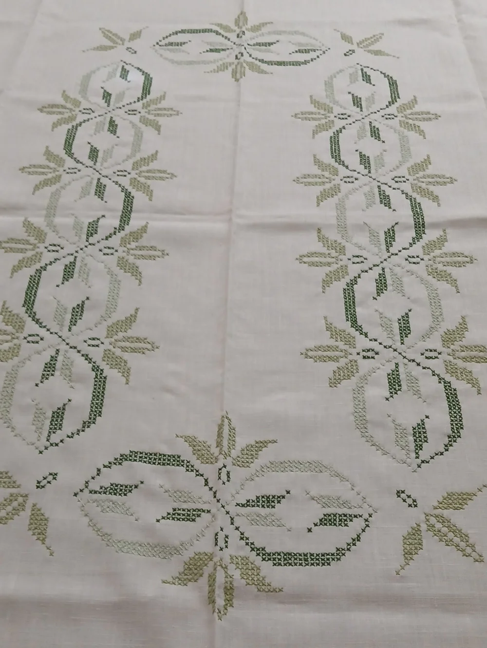 Handmade Needlepoint Tablecloth